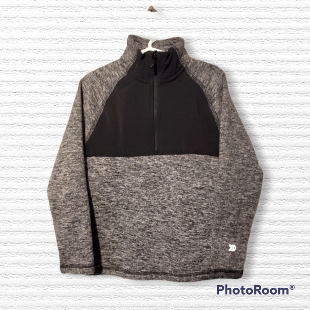 ALL IN MOTION Kids 1/2 zip sweater.